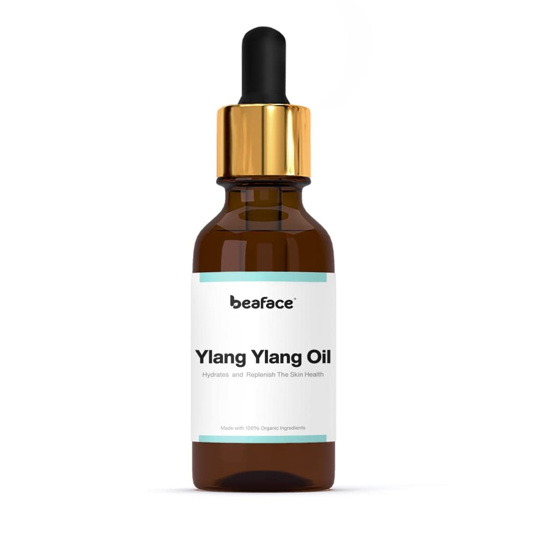 100% Pure Ylang Ylang Essential Oil - Natural Undiluted for Hair Growth, Scalp Care, Skin Hydration & Acne Treatment | Aromatherapy, Massage & DIY Beauty | Premium 20ml Therapeutic Grade Oil