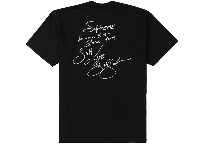 Supreme Buju Banton T-Shirt - Orange Cotton Streetwear Tee for Men | Casual Wear, Music Festival Outfit, Hip Hop Fashion