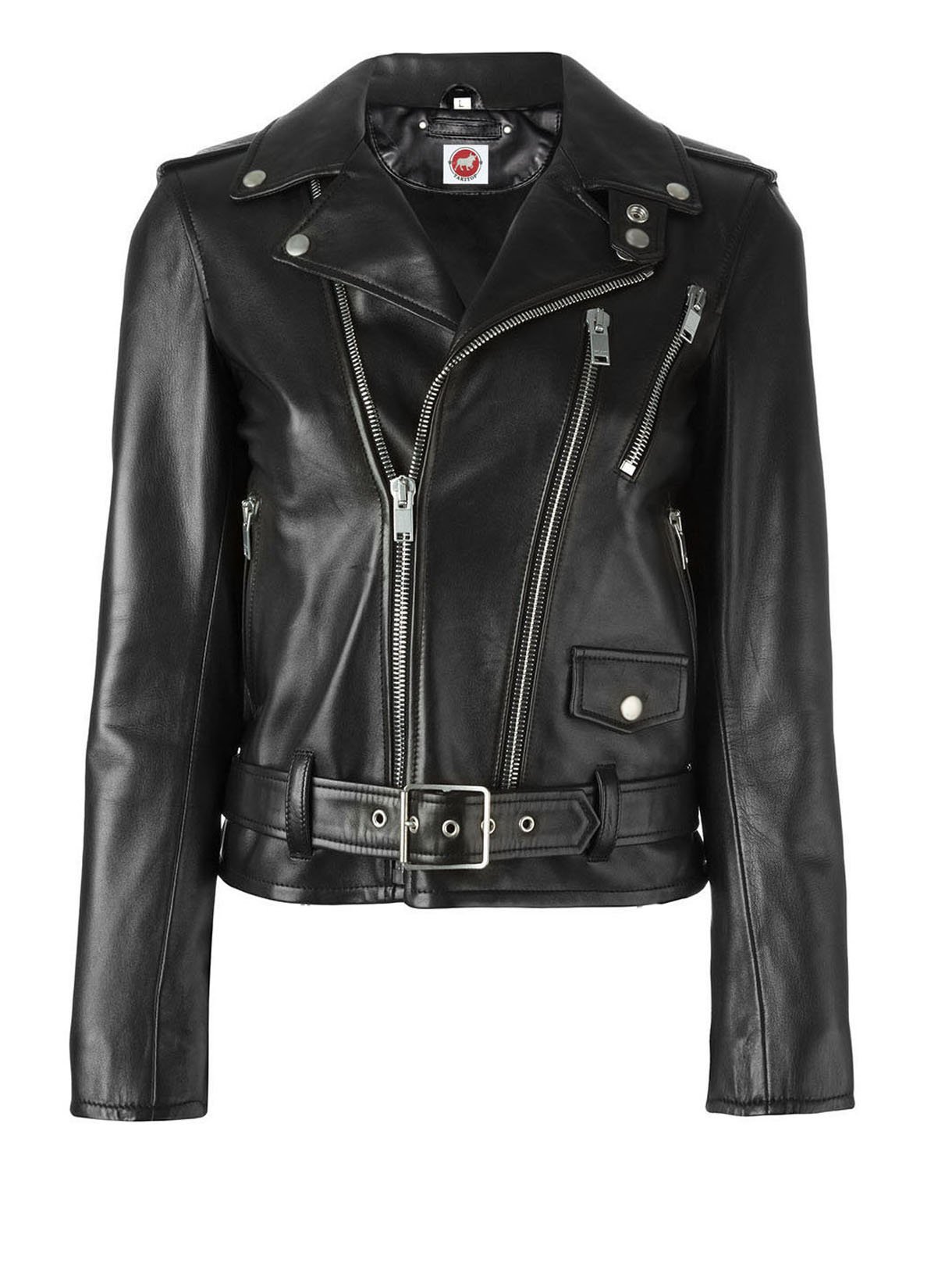 Stylish Black Real Leather Motorcycle Jacket for Women - Biker Zipper Jacket - Perfect for Riding, Casual Wear & Outdoor Adventures