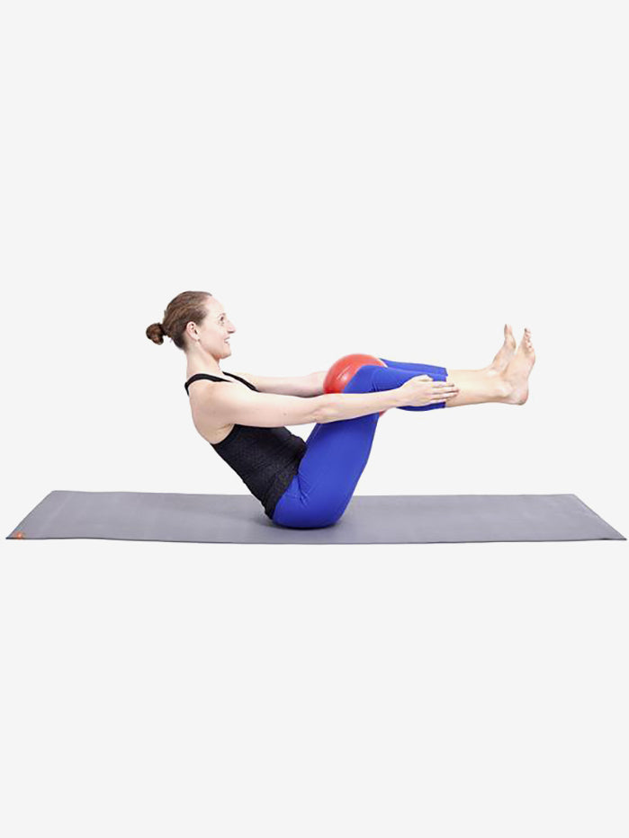Yogamatters 23cm Red Exercise Ball for Yoga, Pilates & Core Workouts - Perfect for Home Gym, Fitness & Physical Therapy