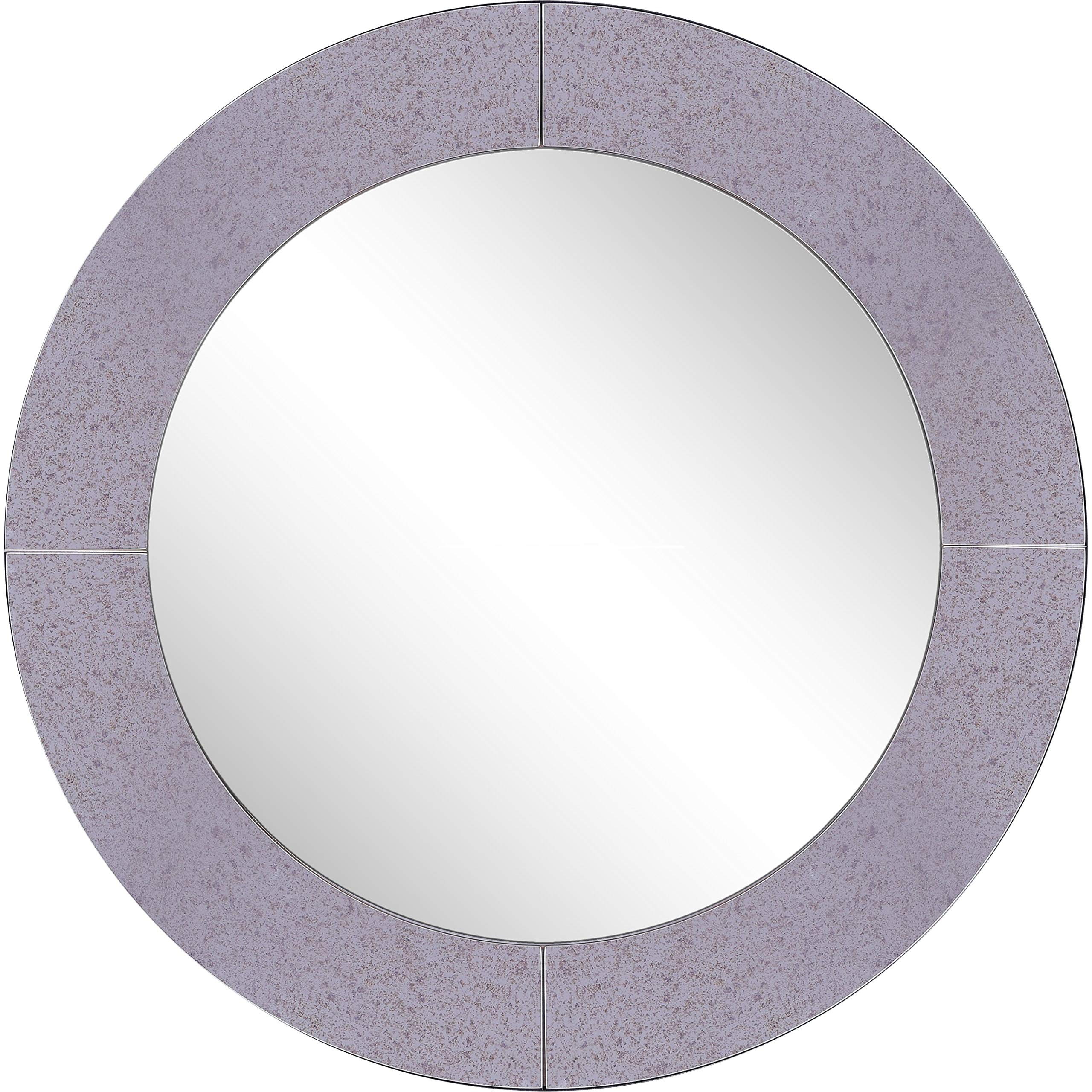 Modern Beveled Glass Wall Mirror - Clear Contemporary Design for Living Room, Bedroom, or Bathroom Decor