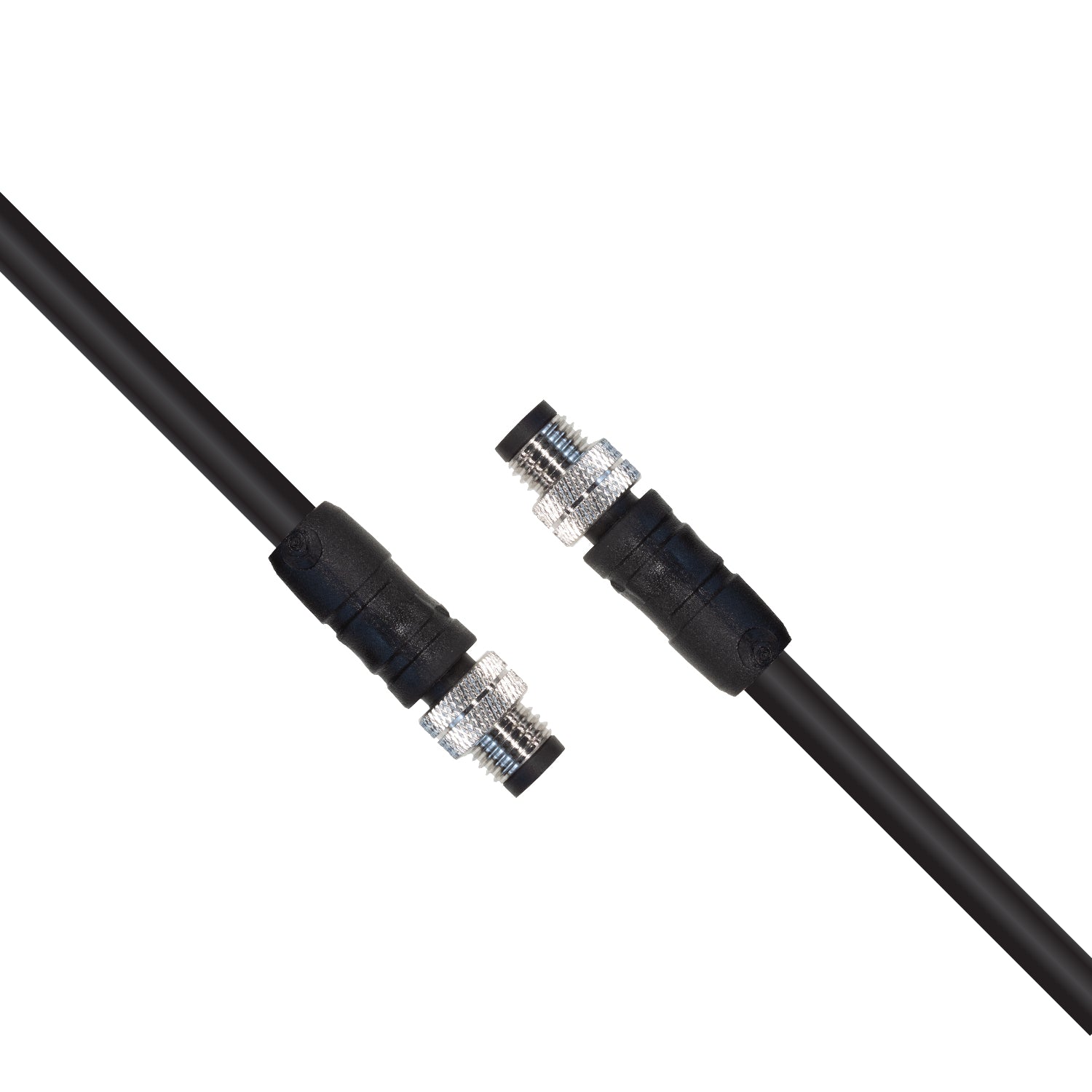 High-Speed M8 Male to Male Cable - Durable Connector for Industrial Automation & Robotics | Perfect for Sensors, PLCs & Control Systems