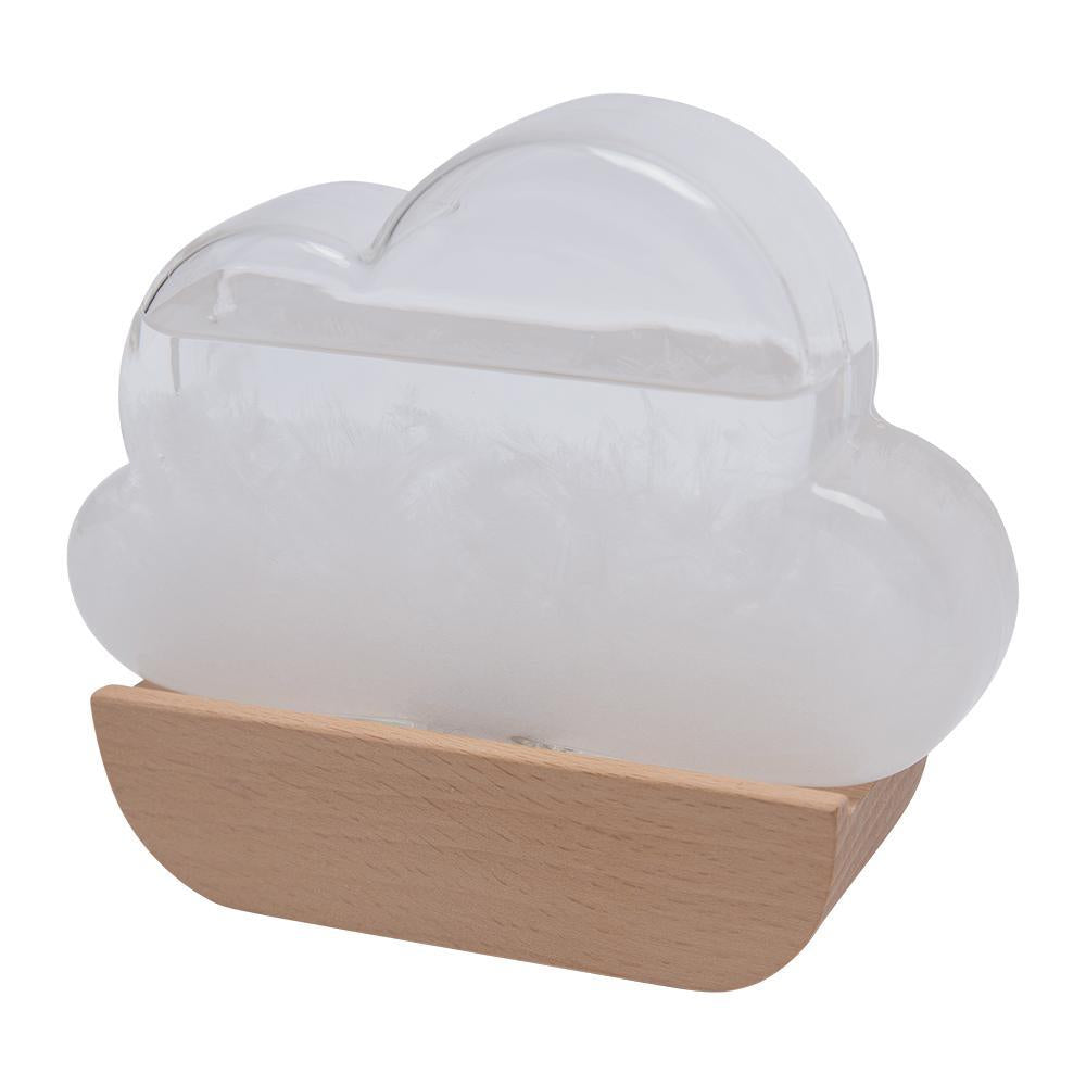 Heebie Jeebies Storm Glass Cloud - Weather Predictor & Decorative Home Office Gift for Science Enthusiasts - Perfect for Weather Forecasting, Home Decor, and Unique Gifts