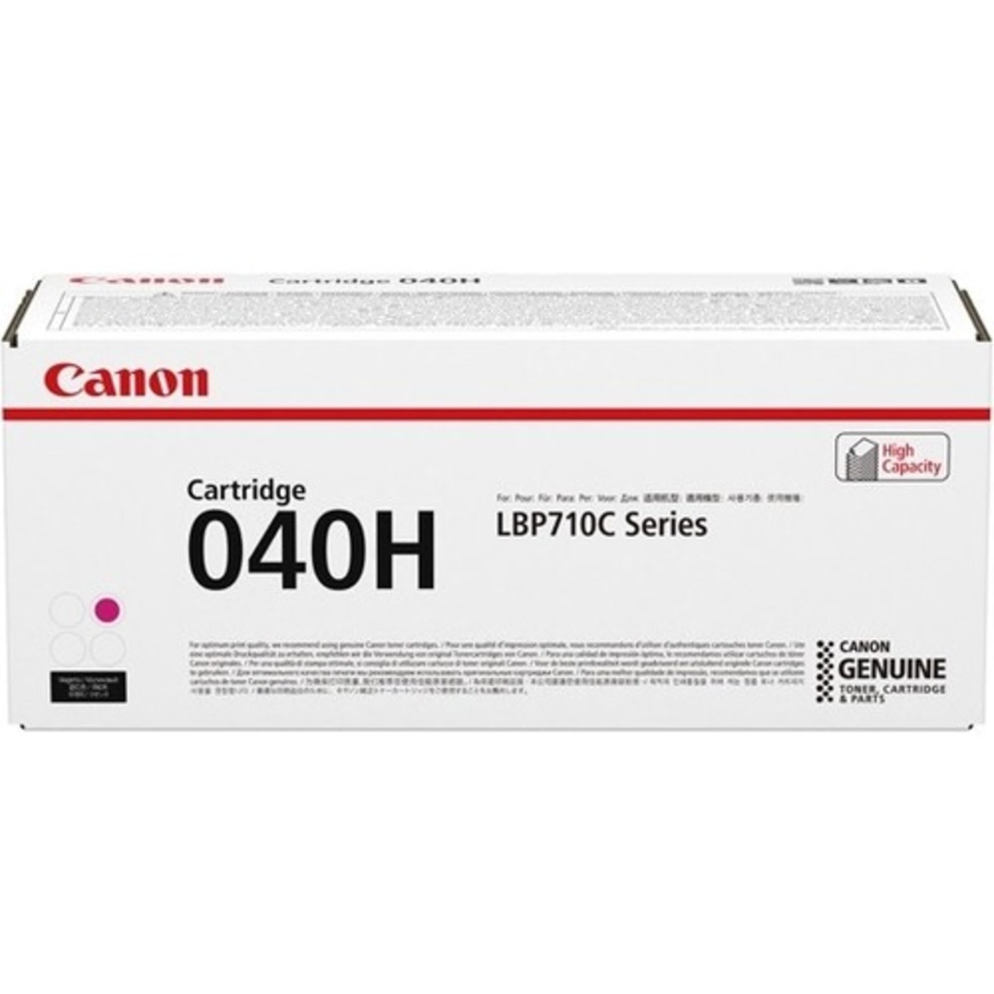 Canon CRTDG040HM Magenta Toner Cartridge - High Yield Replacement for Canon Printers | Perfect for Office, Home & Professional Printing