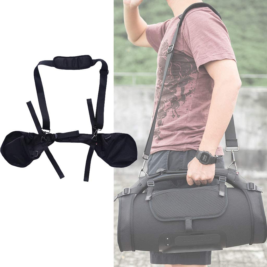 Waterproof Shoulder Strap for JBL Boombox & Boombox 2 - Travel Carrying Strap with Side Covers - Portable Bluetooth Speaker Accessory for Outdoor, Beach, Camping & Parties