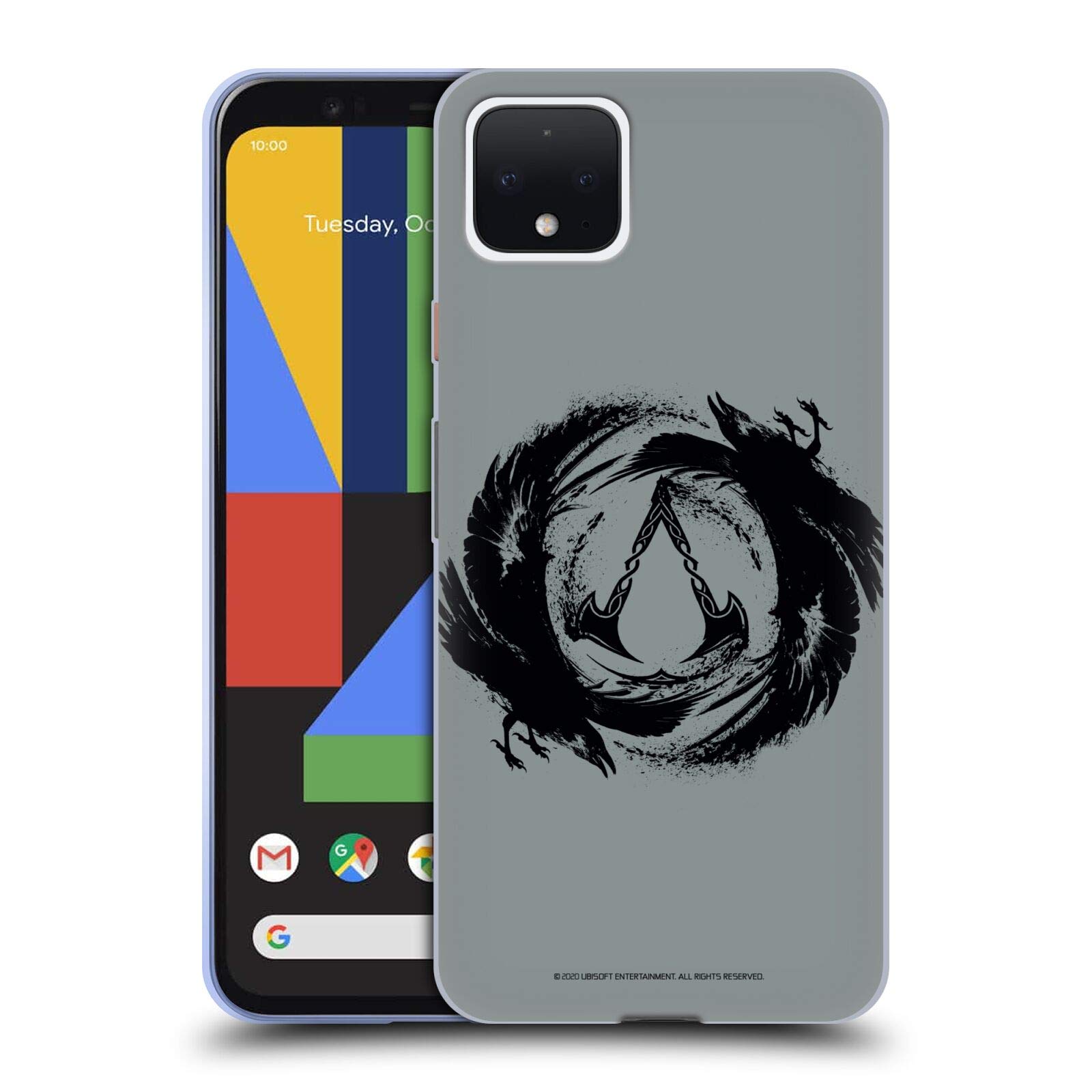 Assassin's Creed Valhalla Gel Case for Google Pixel 4 - Gaming & Protection
