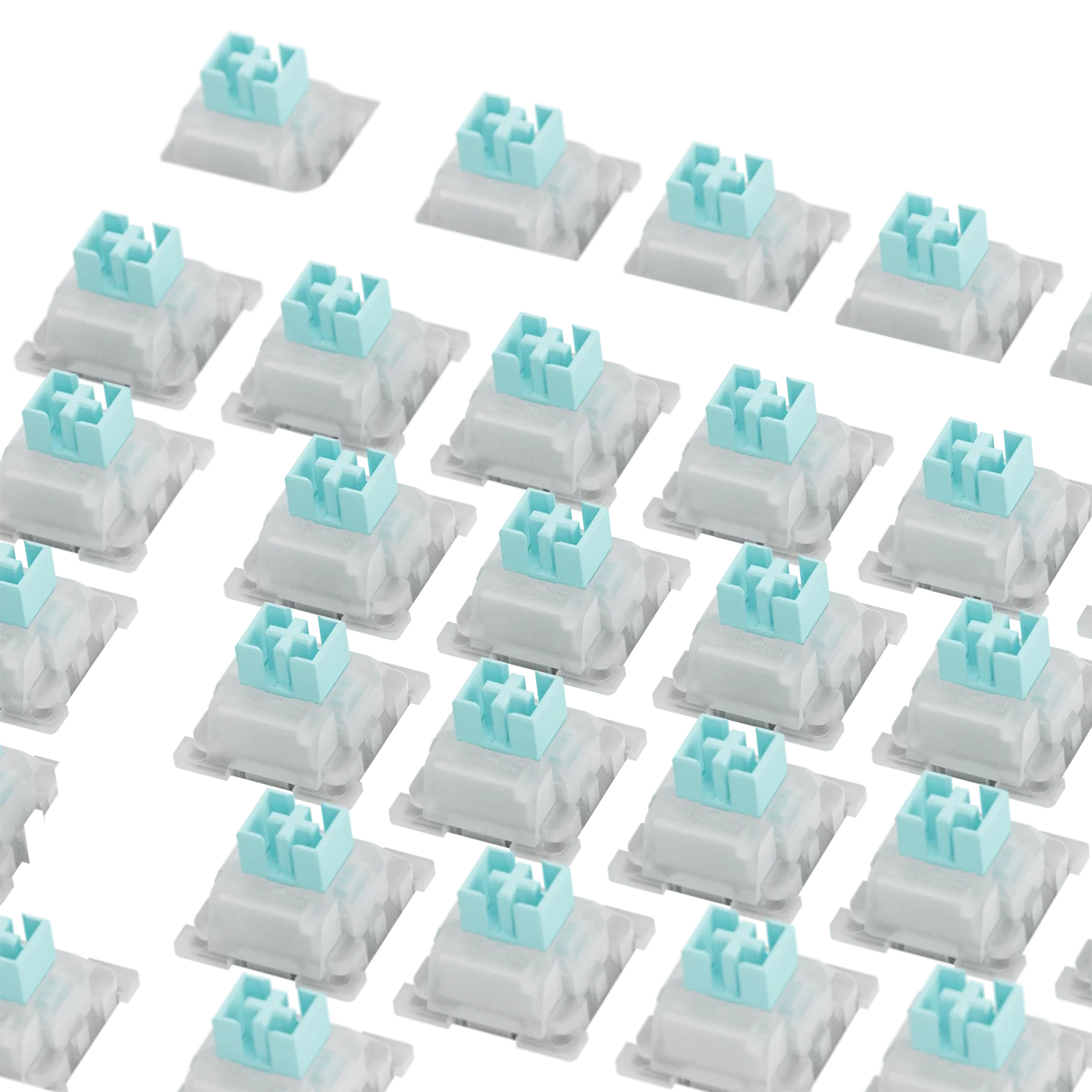 Glorious Lynx Silent HE 75% ANSI Mechanical Keyboard Switches - Perfect for Quiet Typing in Office & Gaming Setup