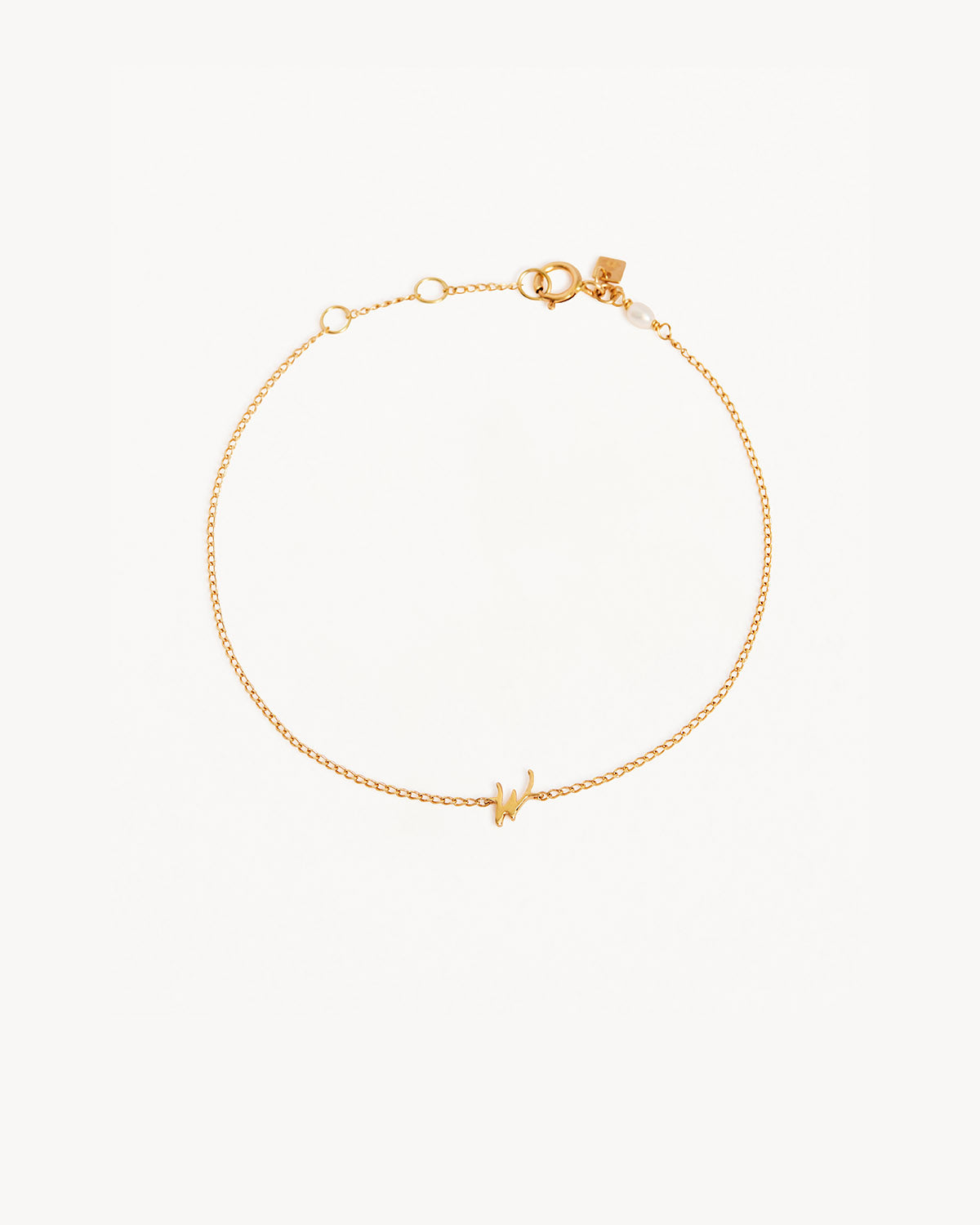 14K Solid Gold Love Letter Bracelet - Dainty & Elegant Jewelry for Women, Perfect Gift for Anniversary, Valentine's Day & Special Occasions