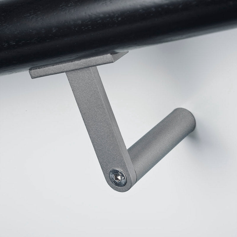 HB 510 Heavy Duty Stainless Steel Handrail Brackets - Wall Mounted Railing Supports for Stairs, Decks & Balconies - Indoor/Outdoor Use