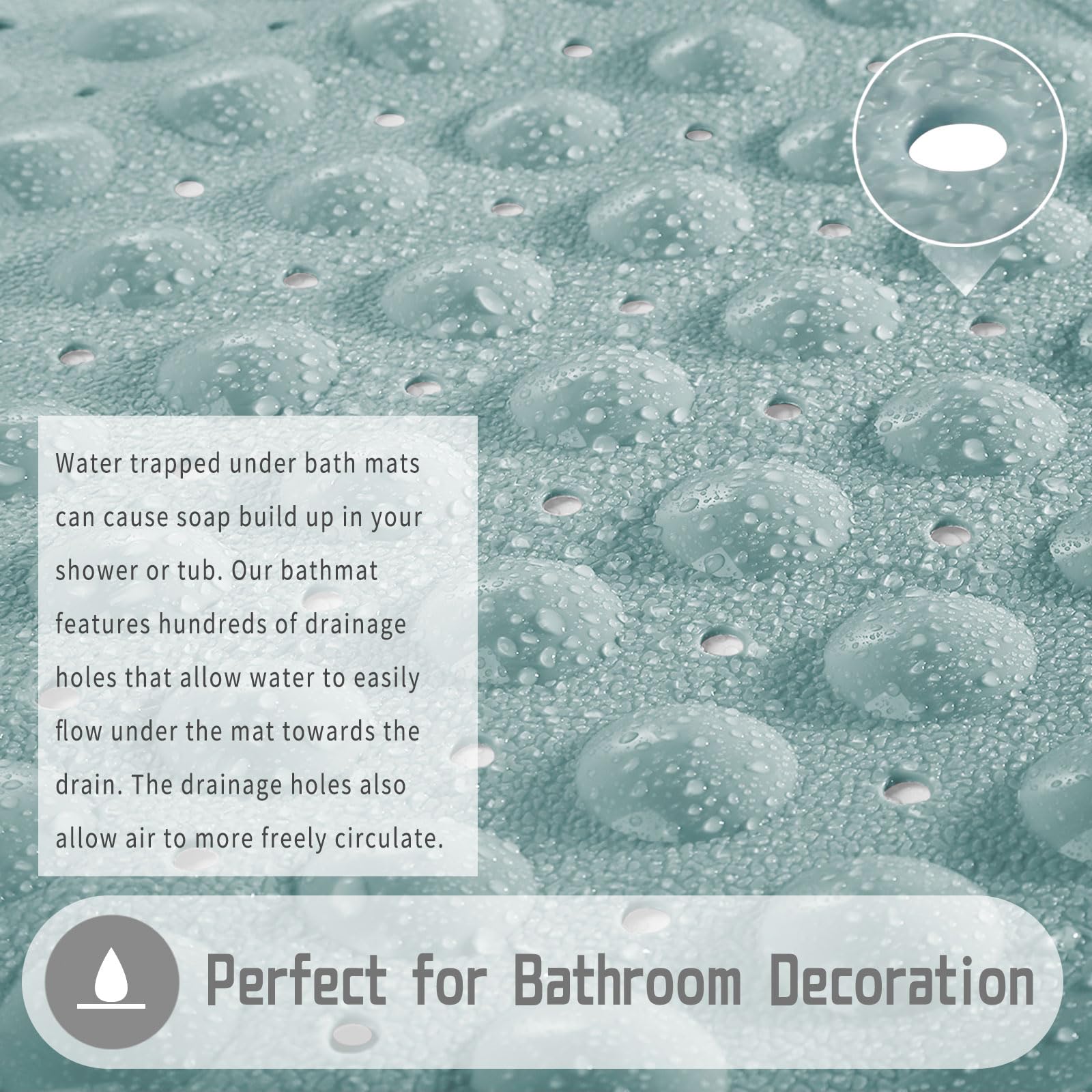 Non-Slip Yimobra Shower Mat 40