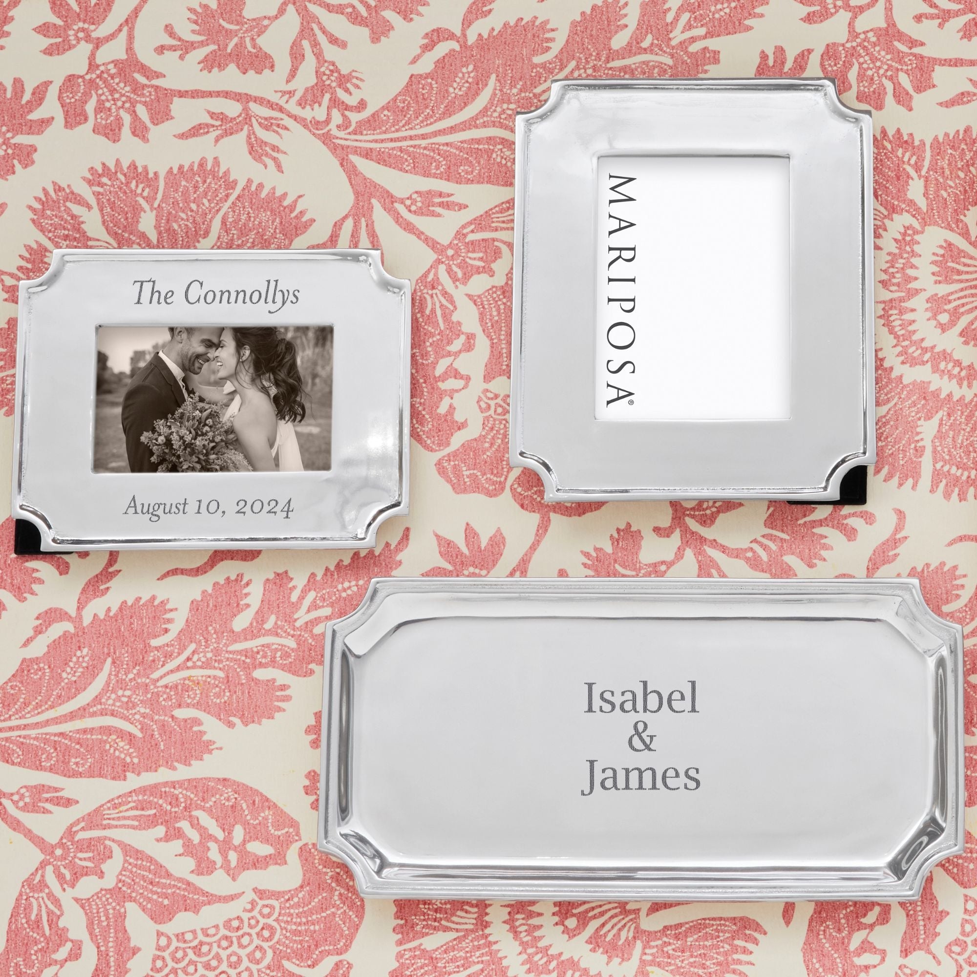 Linzee 5x7 Engravable Picture Frame - Personalized Gift for Weddings, Anniversaries & Home Decor - Perfect for Displaying Cherished Memories
