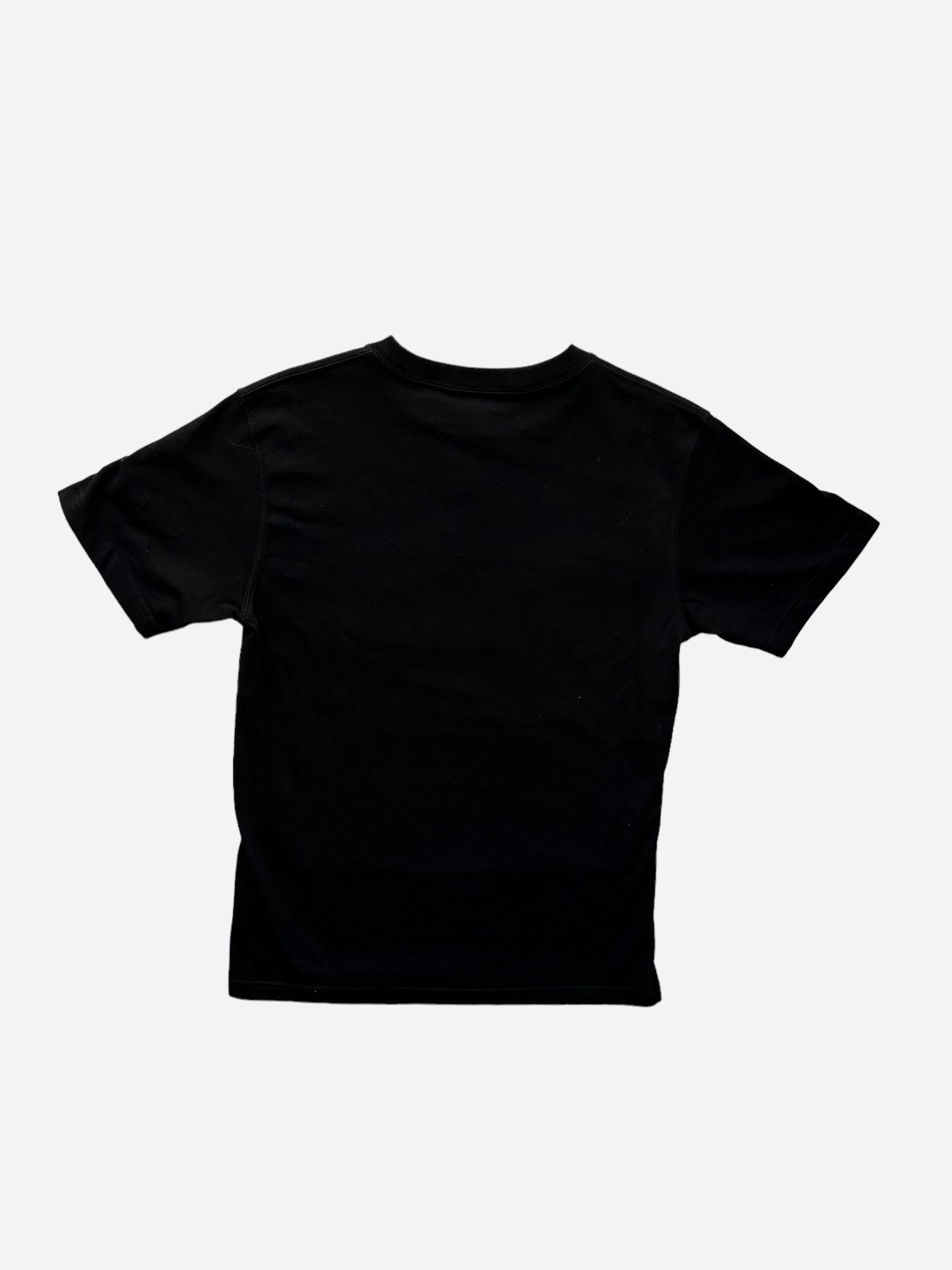 Dior Black Floral Logo Embroidered T-Shirt for Women | Luxury Fashion Cotton Tee | Perfect for Casual Wear, Date Nights & Street Style Outfits