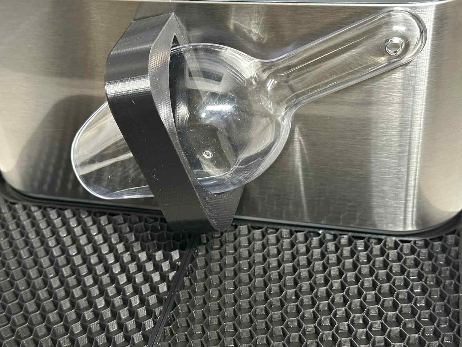 Magnetic Ice Scoop Holder for GE Opal Nugget Ice Makers - Black Standard Design | Perfect for Kitchen, Bar, and Outdoor Use with Your Ice Machine