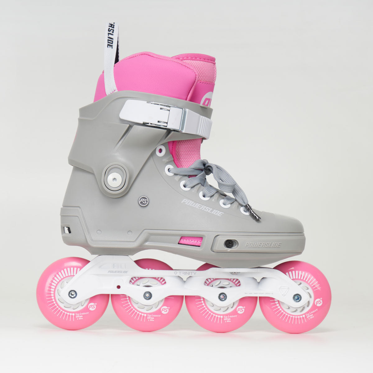 Powerslide Next SL Pink 80 Inline Skates for Women & Men - High Performance Speed Skates for Outdoor & Indoor Use - Perfect for Fitness, Racing & Recreational Skating