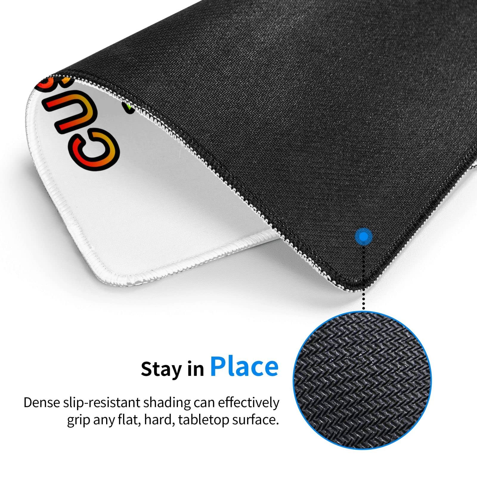Custom Photo Text Personalized Gaming Mouse Pad - Non-Slip Rubber Base 10x12 Inch for Laptop, PC & Office Use - Perfect for Gamers, Work & Home Office Setup