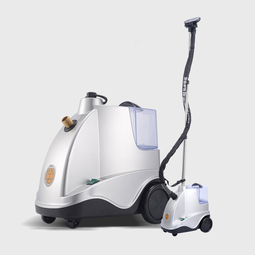 1650W Powerful Handheld Clothes Steamer with Fast-Heat Technology & 2.9L Large Water Tank - Portable Garment Steamer for Wrinkles Removal - Perfect for Travel, Home Use, and Professional Clothing Care (Silver)