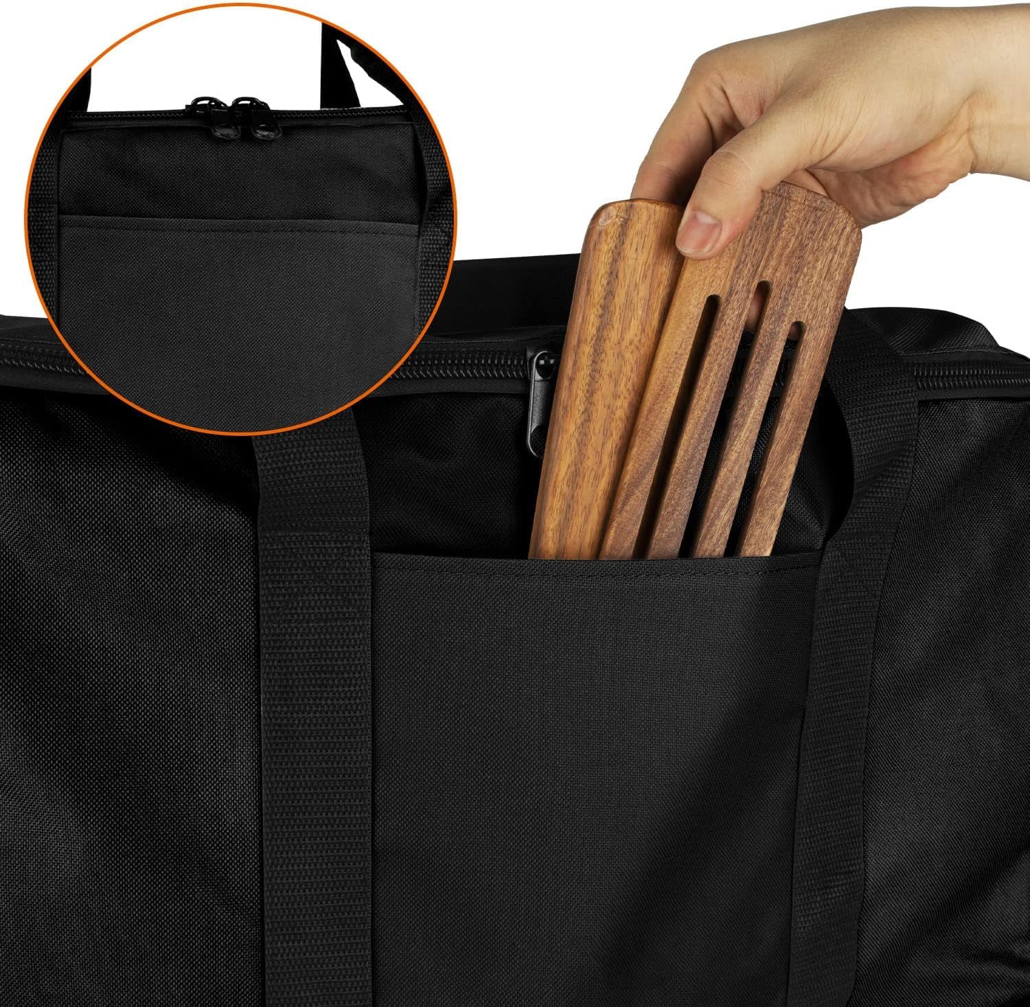 Heavy Duty 600D Polyester Griddle Carry Bag for Camp Chef SG90 FG26 CGG24B - Extra Large 16