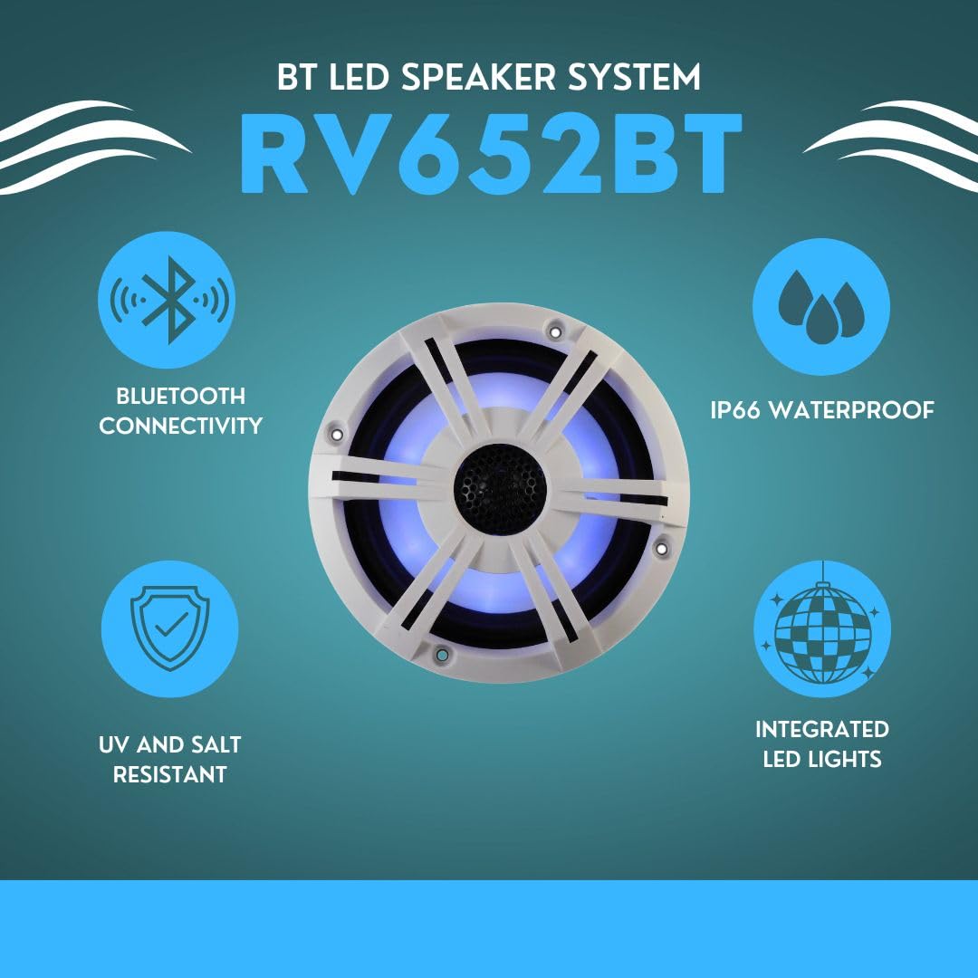 PQN Audio RV652BTWLD 6.5