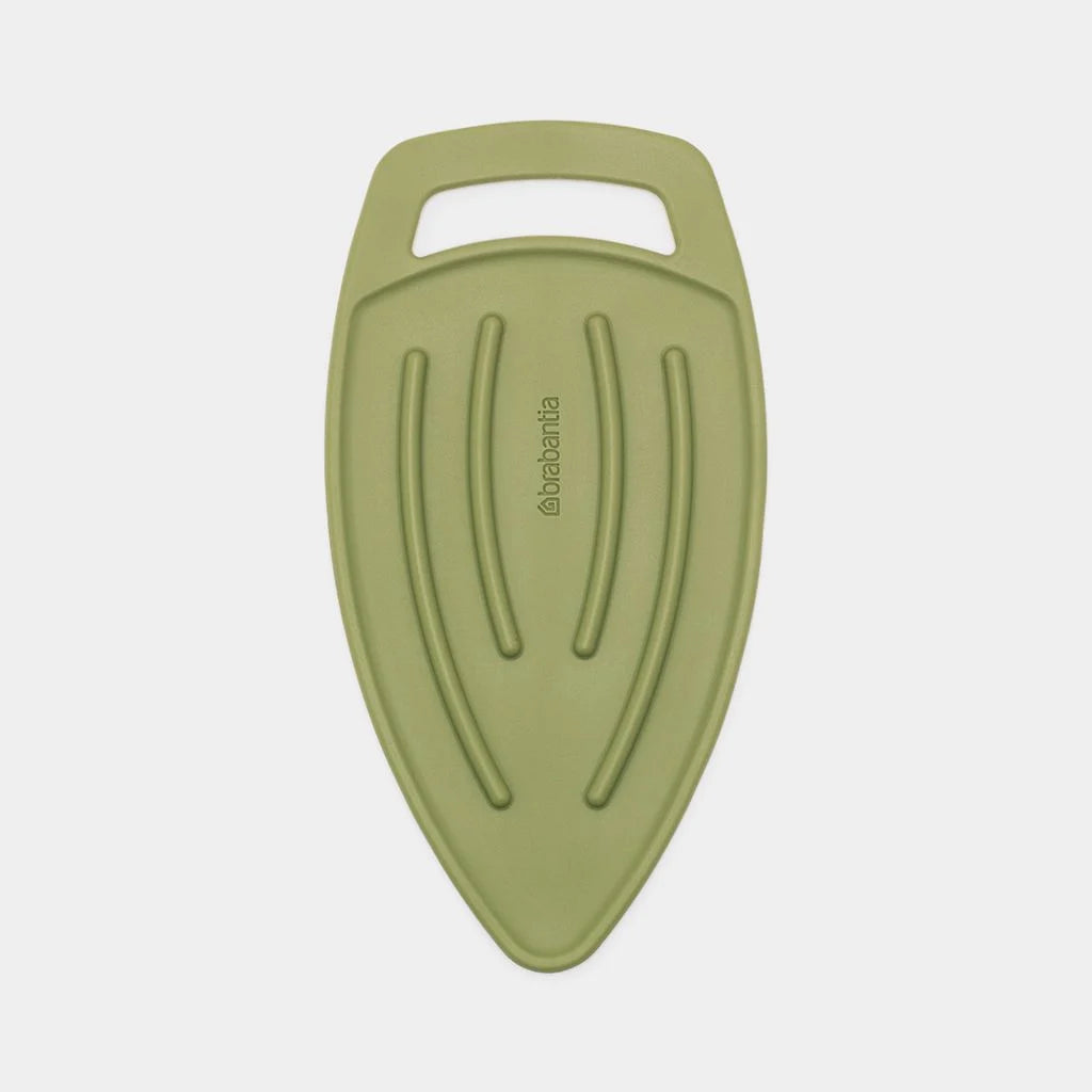 Non-Slip Silicone Ironing Pad - Calm Green - Perfect for Travel, Dorm Rooms & Small Spaces - Wrinkle-Free Clothes Anywhere
