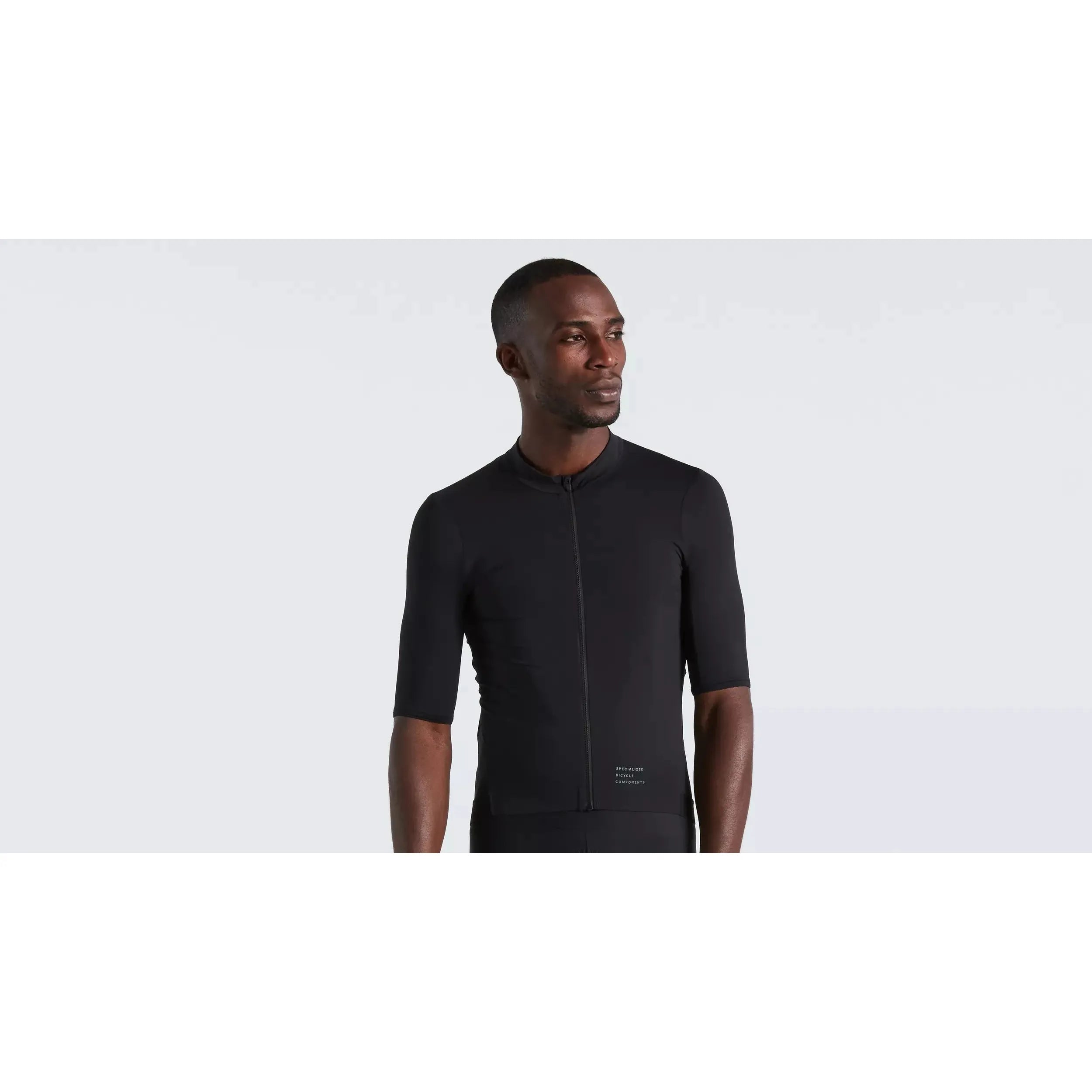 Specialized Men's Prime Short Sleeve Cycling Jersey - Black | Performance Bike Shirt for Road & Mountain Biking | Moisture-Wicking & Breathable Fabric