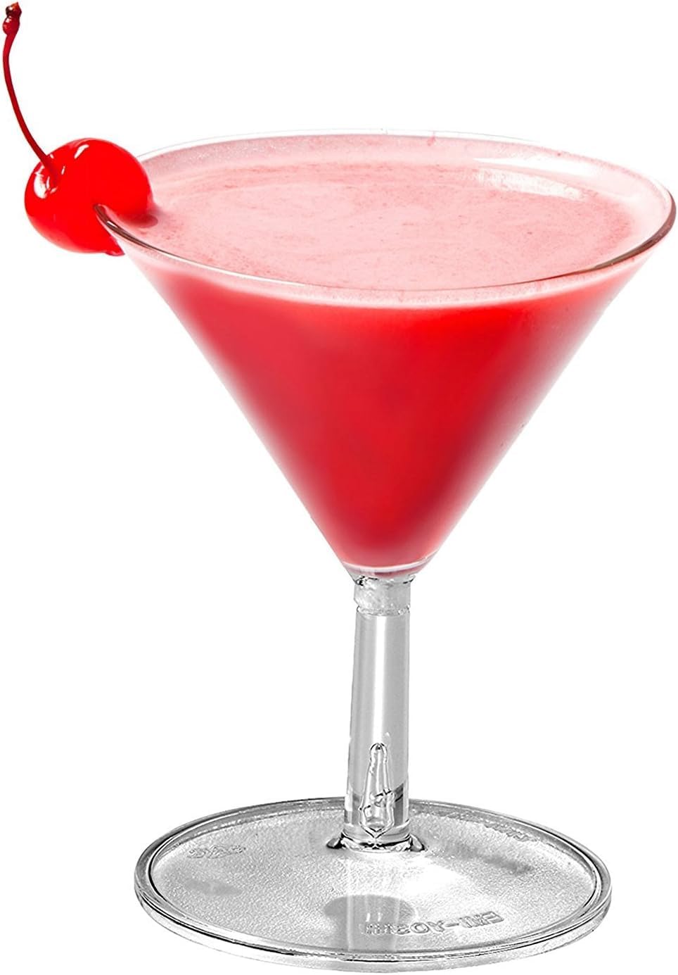 120-Pack Clear Disposable Mini Plastic Martini Glasses - 2 oz Small Dessert Cups for Cocktails, Wine Shooters, Parfaits & Party Serving - Bulk Pack of 2-Piece Plastic Shot Glasses for Weddings, Events & Catering