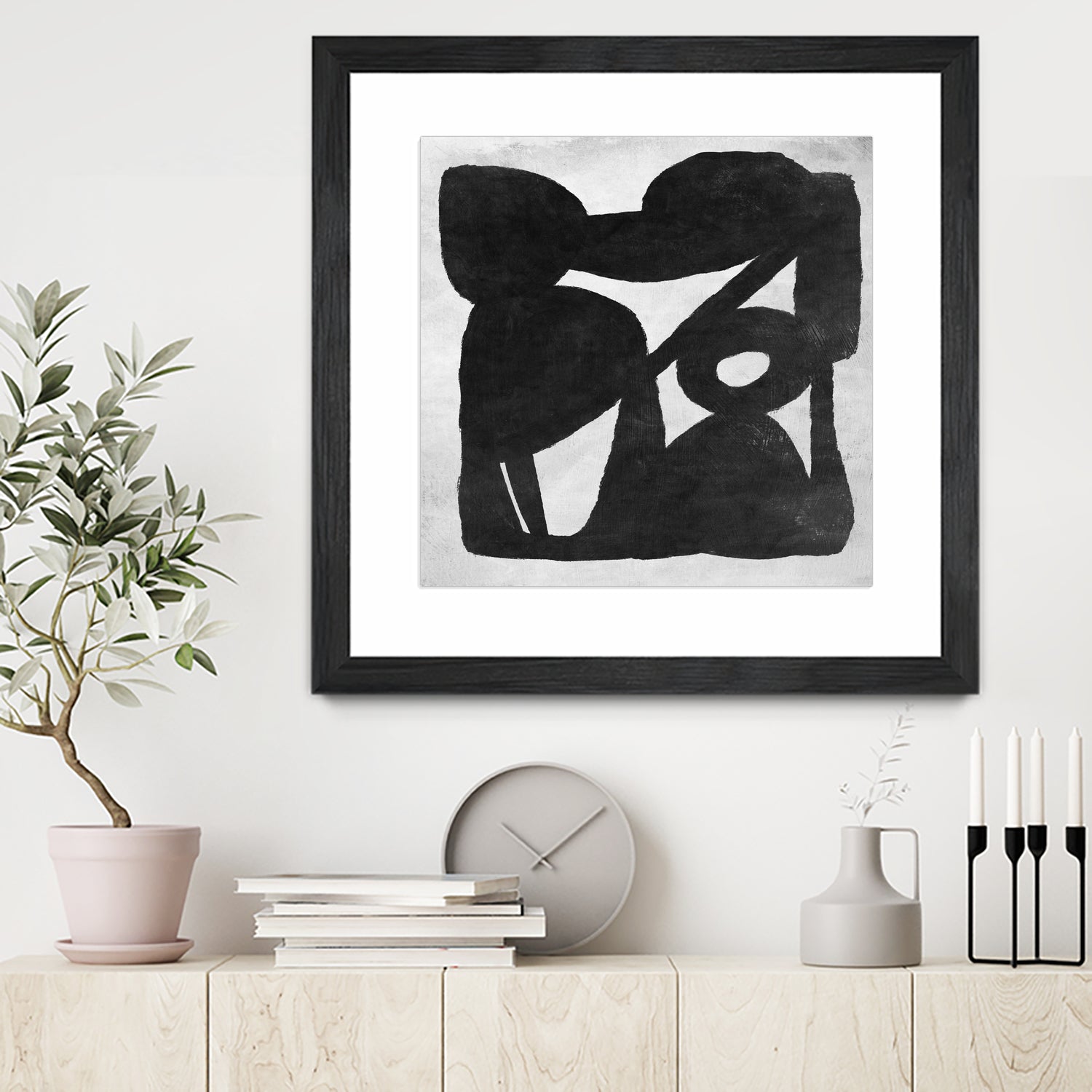 Abstract Melody No5 - Modern Wall Art Canvas Painting for Home & Office Decor | Perfect for Living Room, Bedroom & Workspace Aesthetics