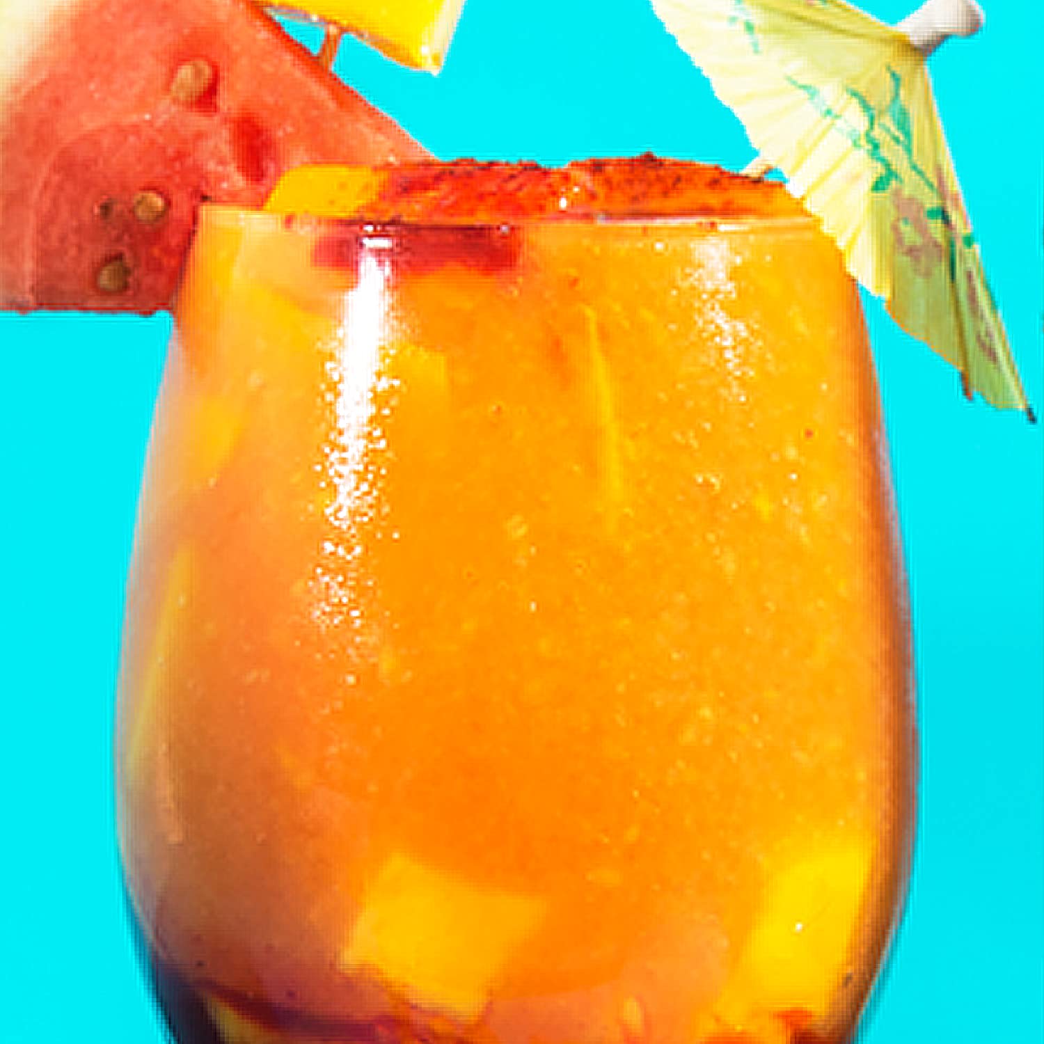El Chilerito Chamoy Sauce 33.8 Fl Oz (1 Liter) - Authentic Mexican Hot & Sweet Fruit Sauce - Perfect for Fruits, Snacks, Micheladas & Drinks - Great for Parties, BBQ & Mexican Cuisine