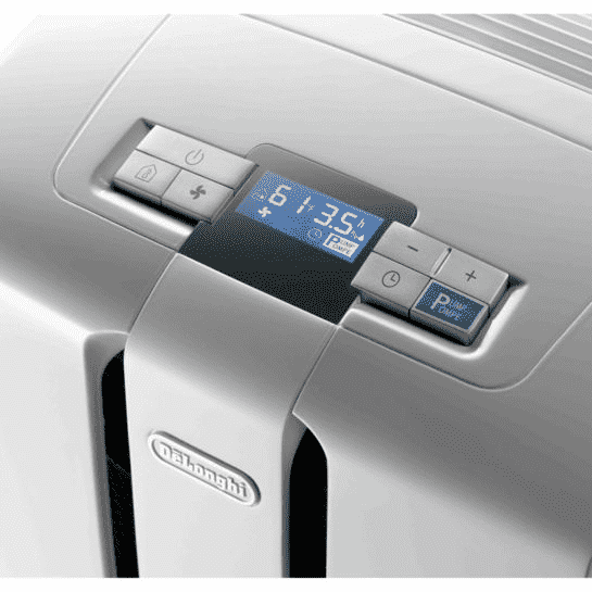 DeLonghi DD50PE 50 Pint Dehumidifier with Built-in Pump - Energy Efficient & Quiet - Ideal for Basements, Bedrooms & Large Spaces up to 3000 Sq Ft - Perfect for High Humidity Areas & Water Damage Prevention