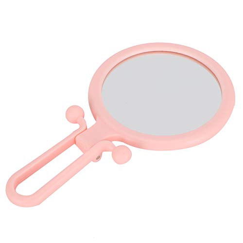 2X Magnifying Makeup Mirror - Foldable Handheld Double-Sided Vanity Mirror for Home & Travel | Portable Cosmetic Mirror for Makeup Application, Eyebrow Grooming & Skincare Routine
