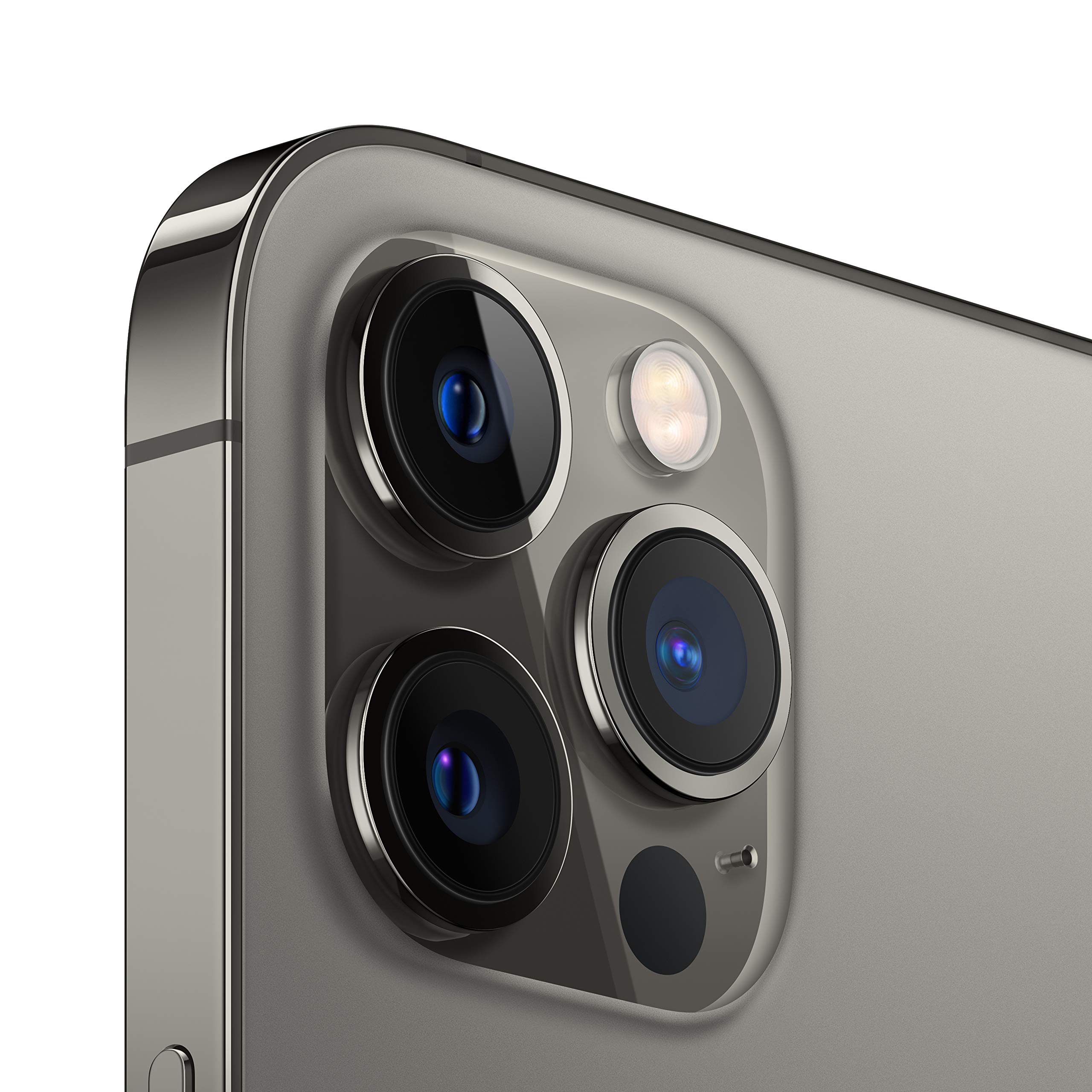 Apple iPhone 12 Pro Max 128GB Graphite - Certified Refurbished Smartphone with Face ID & Dual Camera | Perfect for Business Professionals & Travel Enthusiasts