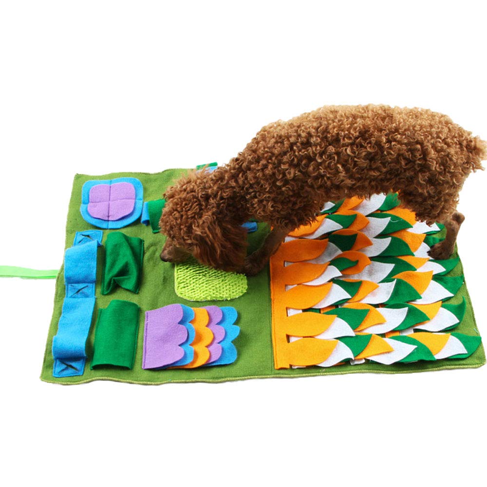Dog Snuffle Mat - Feeding & Training Pad for Natural Foraging | Stress Relief Play Mat for Pets