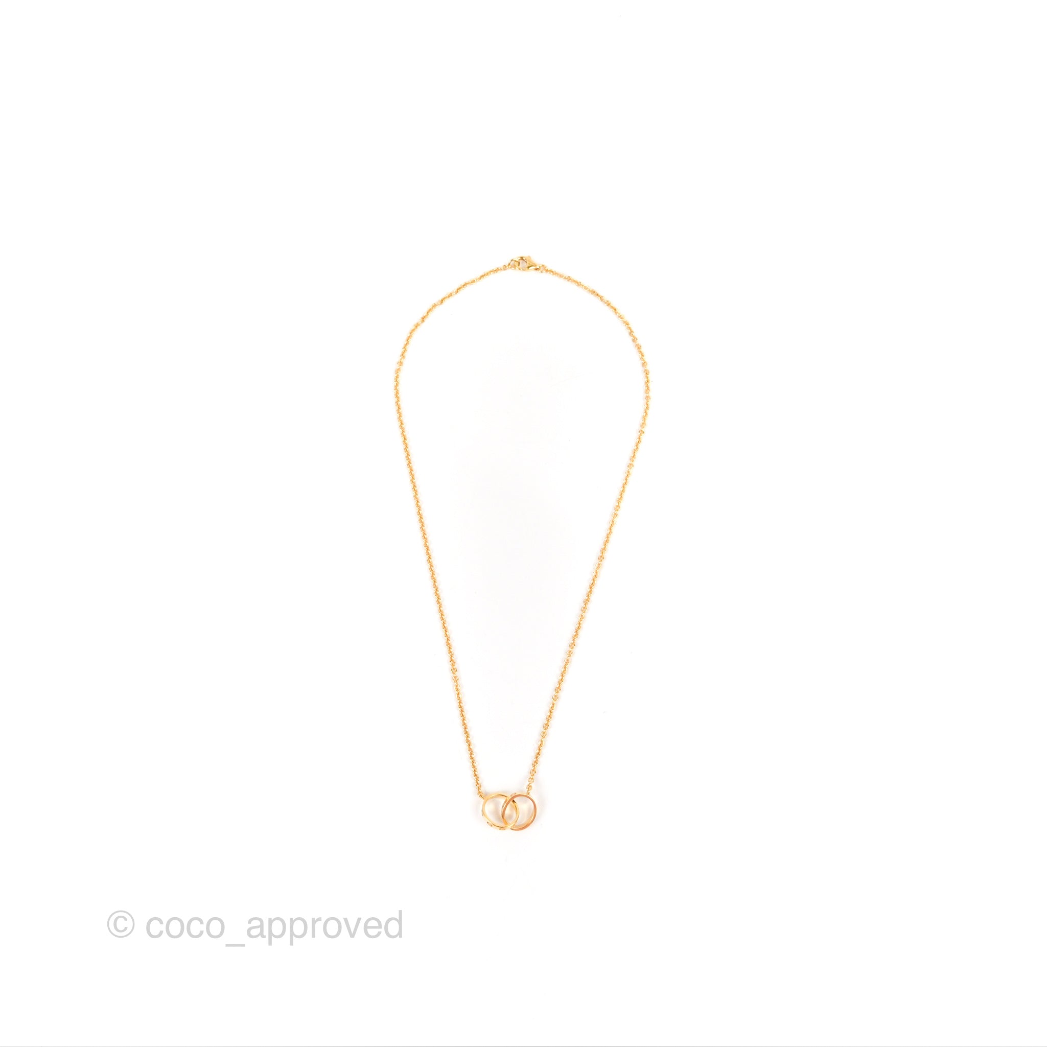 Cartier Love Necklace 18K Yellow Gold for Women - Romantic Gift for Anniversary, Valentine's Day & Special Occasions