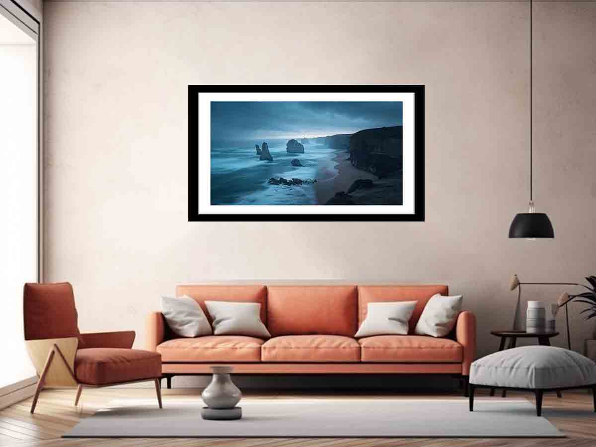 12 Apostles Framed Wall Art - Religious Christian Home Decor - Perfect for Living Room, Bedroom & Office Decorations