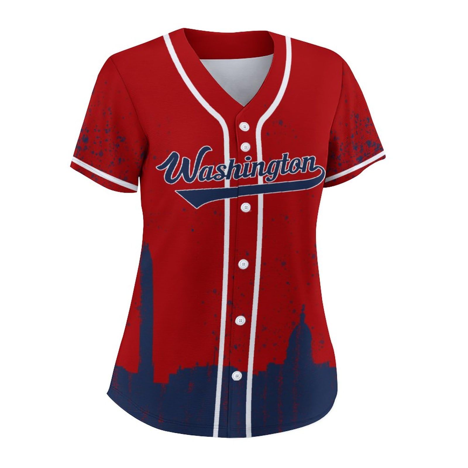 Custom Mom Baseball Jersey - Personalized Graffiti Shirts for Women | Unique Birthday Gifts for Mom | Perfect for Mother's Day, Family Sports Events & Casual Wear