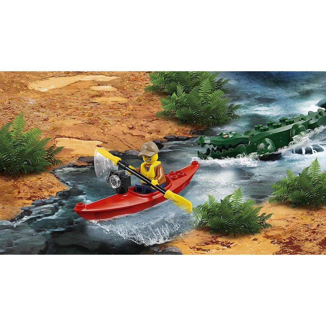 LEGO City Jungle Explorers Jungle Mobile Lab 60160 Building Kit (426 Pieces) - STEM Educational Toy for Kids, Creative Play & Jungle Adventure Scenes