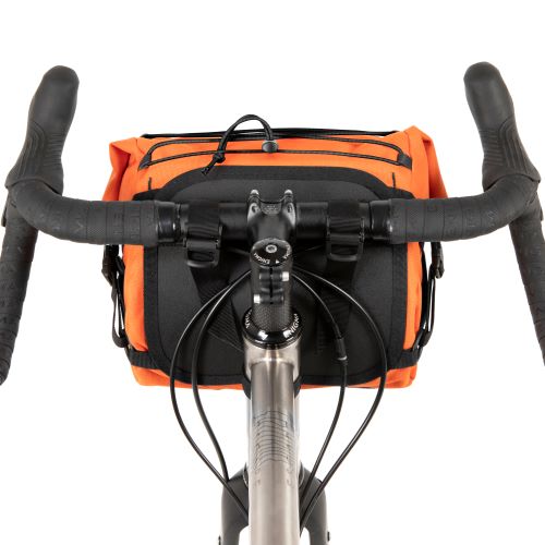 Restrap Bar Pack - Waterproof Bike Handlebar Bag for Cycling & Commuting - Durable Bicycle Storage for Road, Mountain & Urban Bikes - Perfect for Work, Travel & Outdoor Adventures