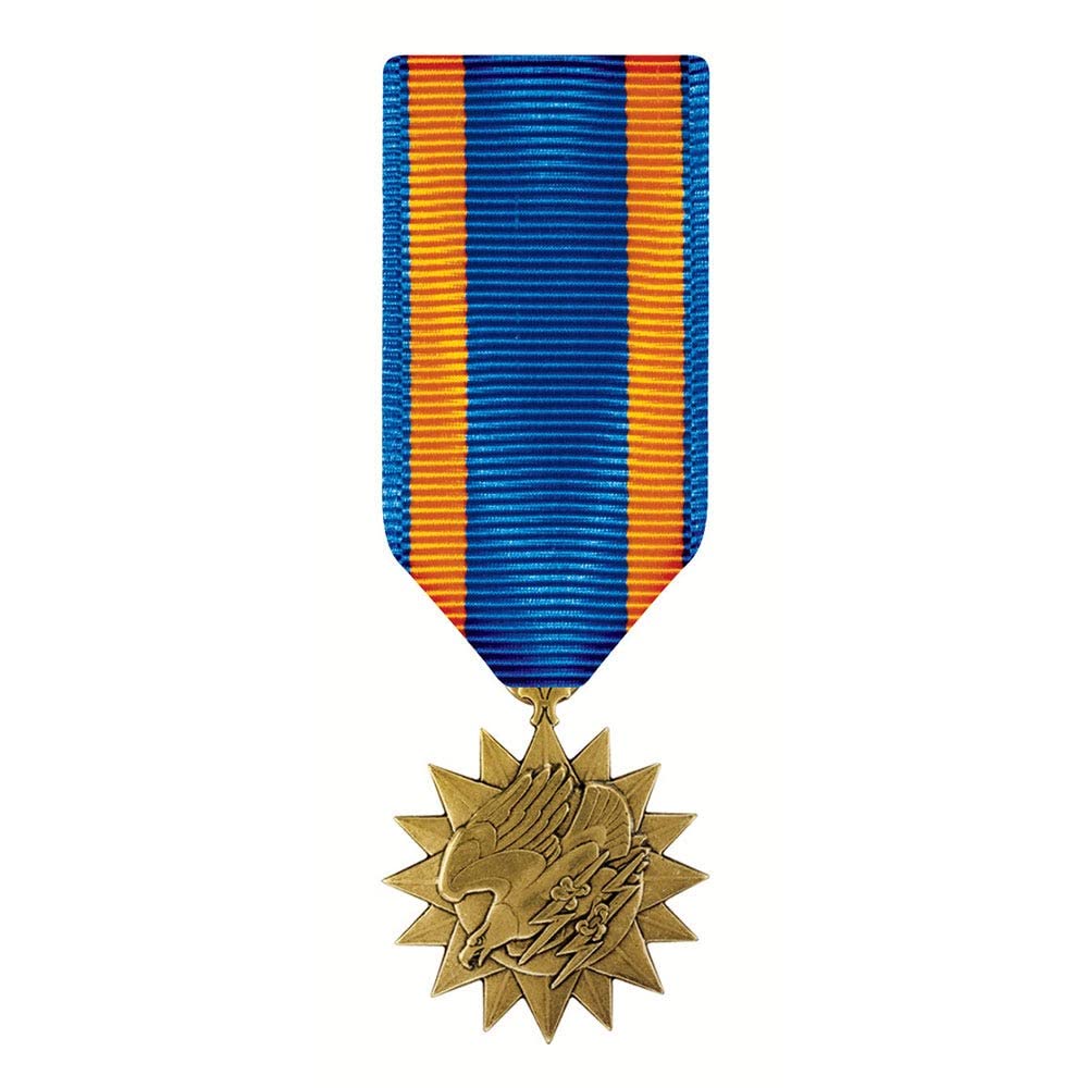 MEDALS OF AMERICA EST. 1976 Air Medal Miniature - Authentic Military Collectible for Display, Gifts & Awards | Perfect for Veterans, Collectors & History Enthusiasts