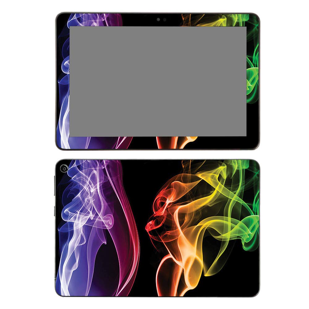 MightySkins Protective Vinyl Decal Wrap Cover for Amazon Fire HD 8 Tablet (2020) - Bright Smoke Design | Durable, Customizable Skin | Easy to Install & Remove | Made in USA | Perfect for Home, Office & Travel Protection