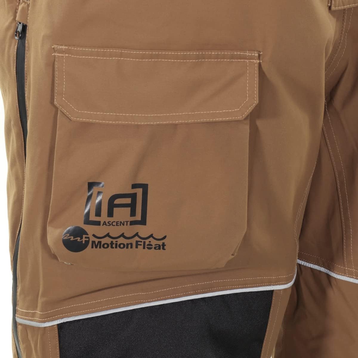 Clam Ascent Float Bib - Waterproof & Insulated Ice Fishing Bibs with MotionFloat Technology for Men - Stay Warm & Safe in Extreme Cold Weather for Ice Fishing, Snowmobiling & Winter Sports
