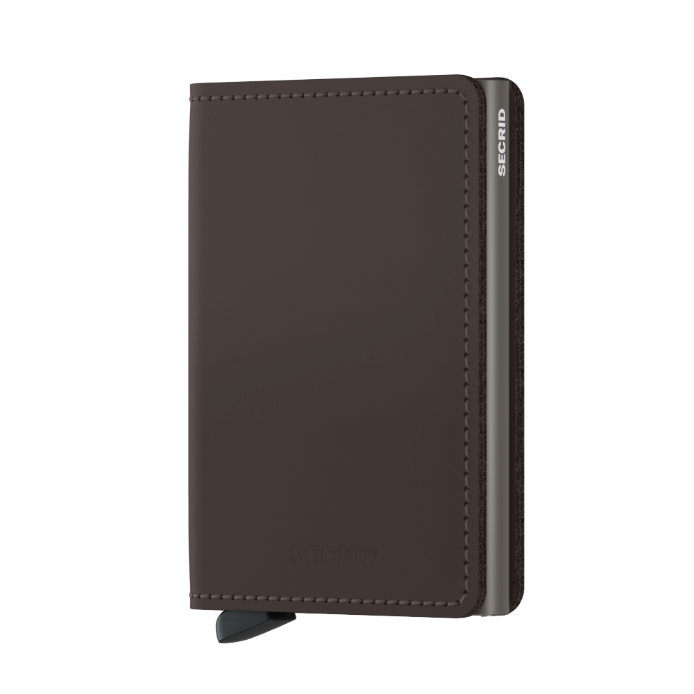 SECRID Slimwallet Matte - RFID Blocking Minimalist Wallet for Men & Women | Ultra-Thin & Durable | Perfect for Travel, Business & Everyday Use