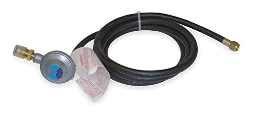 2040-1MCD5 Hose and Regulator Assembly - High Pressure Gas Hose with Durable Regulator for Welding, Cutting & Industrial Applications