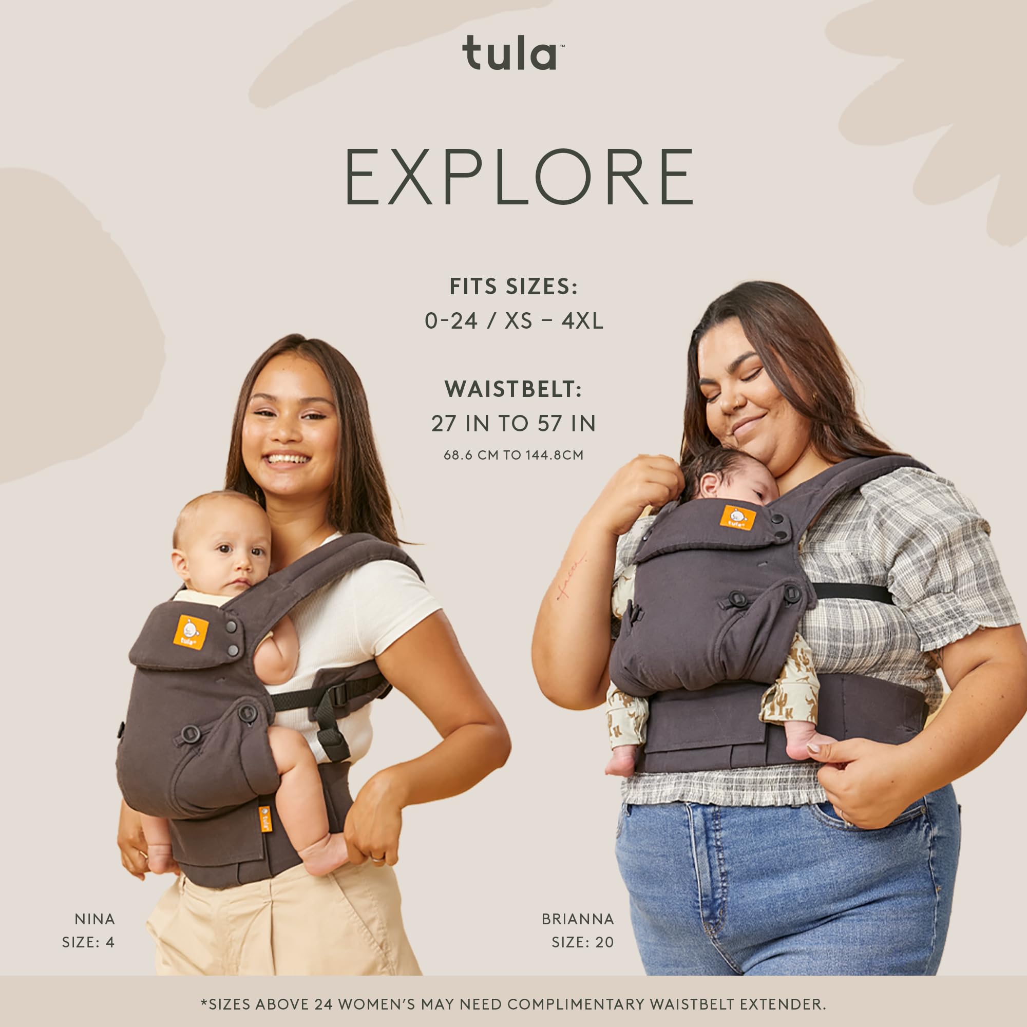 Tula Coast Explore Mesh Baby Carrier - Adjustable Newborn to Toddler Carrier (7-45 lbs) | Ergonomic Design with Multiple Carrying Positions | Perfect for Hiking, Travel & Daily Use (Coast Graphite)