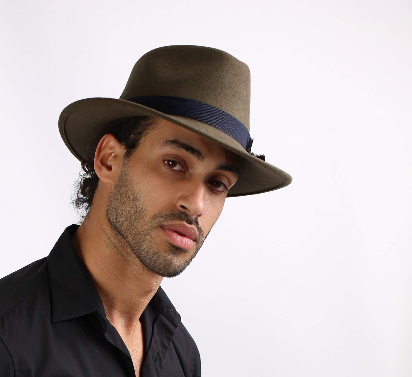 Marky L'indocile Wool Felt Fedora Hat - Packable, Water Repellent & Breathable - Perfect for Outdoor Adventures, Travel & Fashion