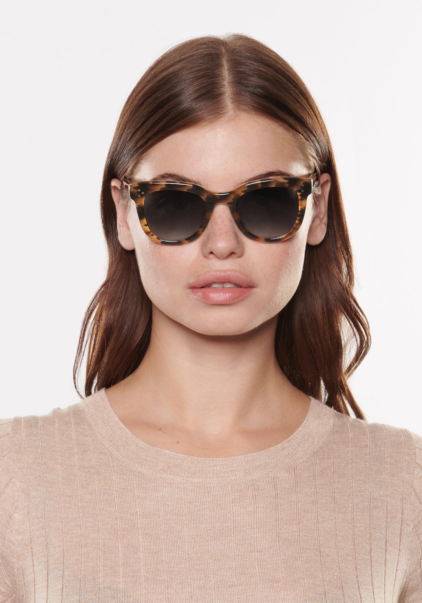 Jena Venezia Sunglasses - Polarized UV Protection Fashion Shades for Women & Men - Perfect for Beach, Driving & Outdoor Activities