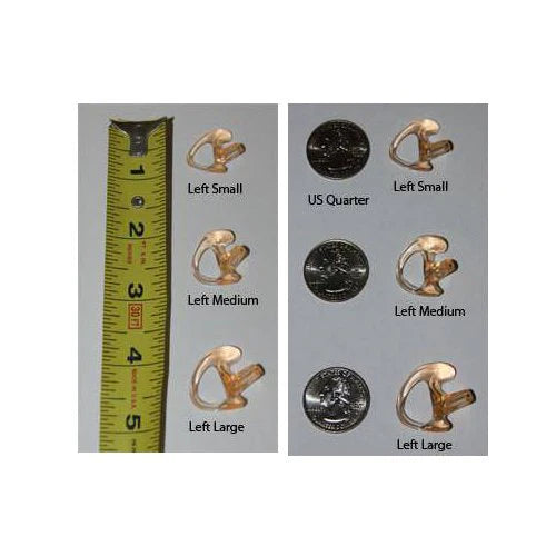 Open Ear Insert - Semi Custom Flexible Ear Mold for Comfort & Secure Fit | Perfect for Running, Cycling & Outdoor Activities
