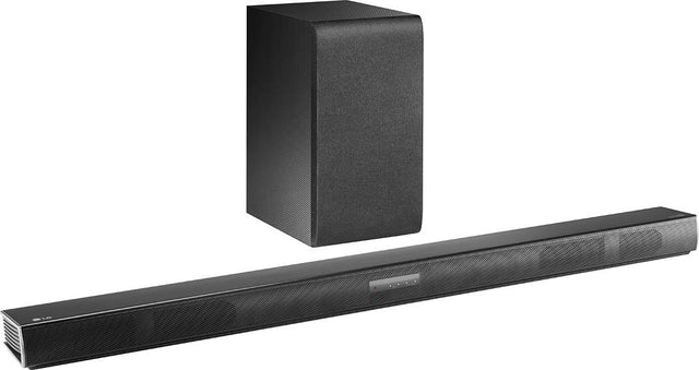LG SH4 2.1 Channel 300W Soundbar with Wireless Subwoofer - Home Theater Audio System for TV, Movies & Gaming - Perfect for Living Rooms & Entertainment Spaces