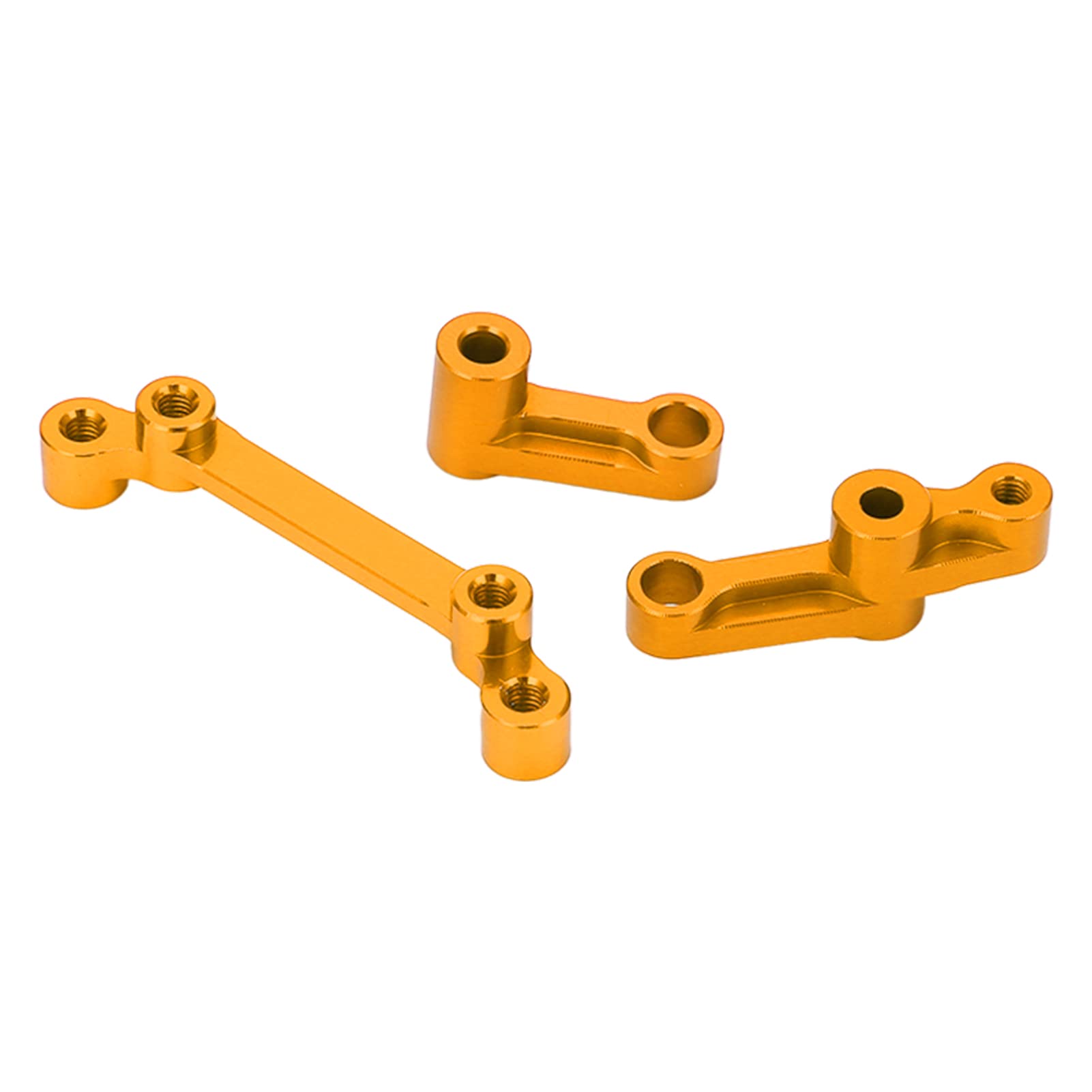 **SG-1603 1/16 RC Vehicle Steering Assembly & Saver Kit - High Precision, Durable Yellow Replacement Part for Off-Road & Crawler RC Cars**