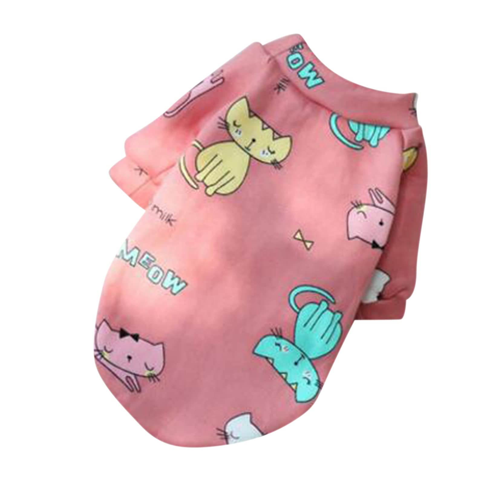Letter Print Pet Shirt for Dogs & Cats - Lightweight Summer Apparel for Puppies