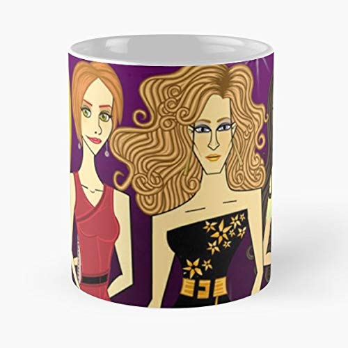 Sex And The City Carrie Bradshaw Coffee Mug - 11 Oz Ceramic Cup with Quote - Perfect Gift for Father's Day, Birthday & Office Use - Ideal for Coffee, Tea & Hot Beverages