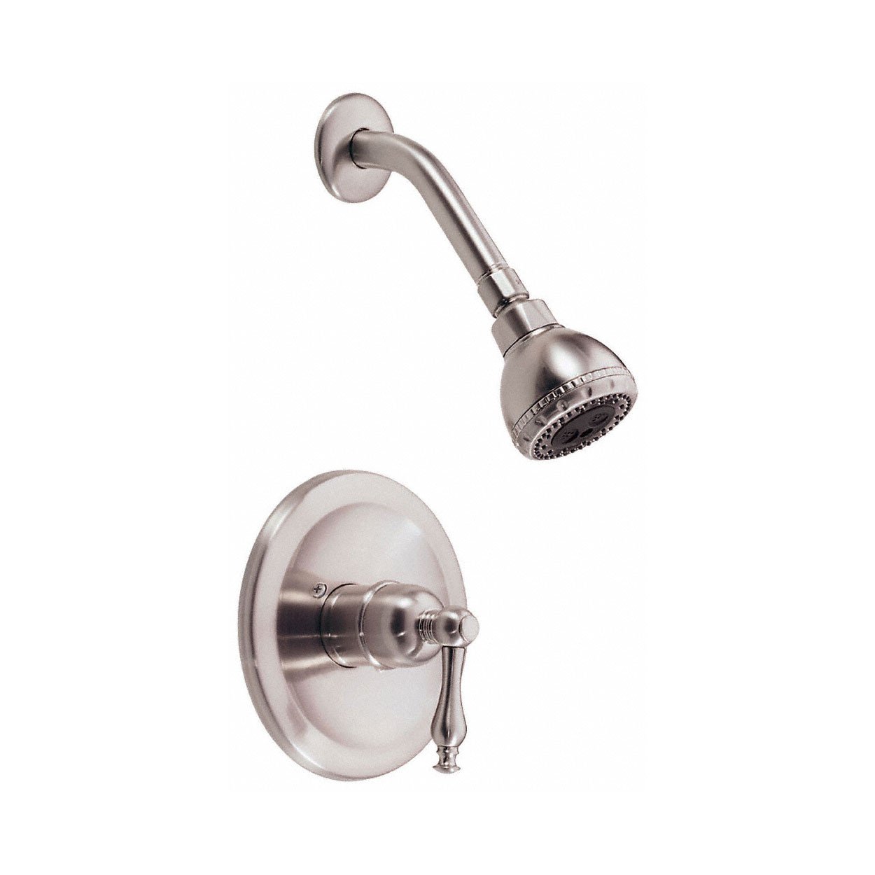 Danze Sheridan Brushed Nickel Single Handle Shower Faucet with Rough-in Valve - Perfect for Modern Bathroom Renovations & Spa-Like Shower Experiences